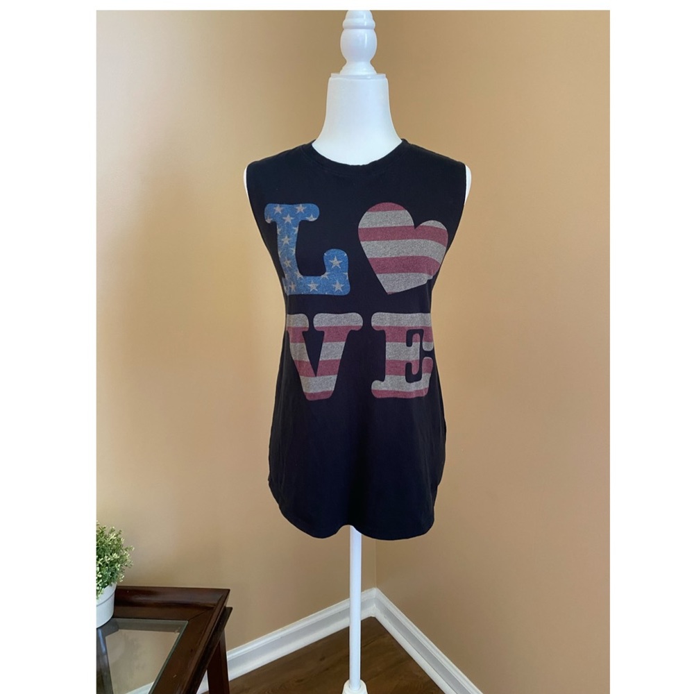 Forever 21 LOVE - Patriotic Top
